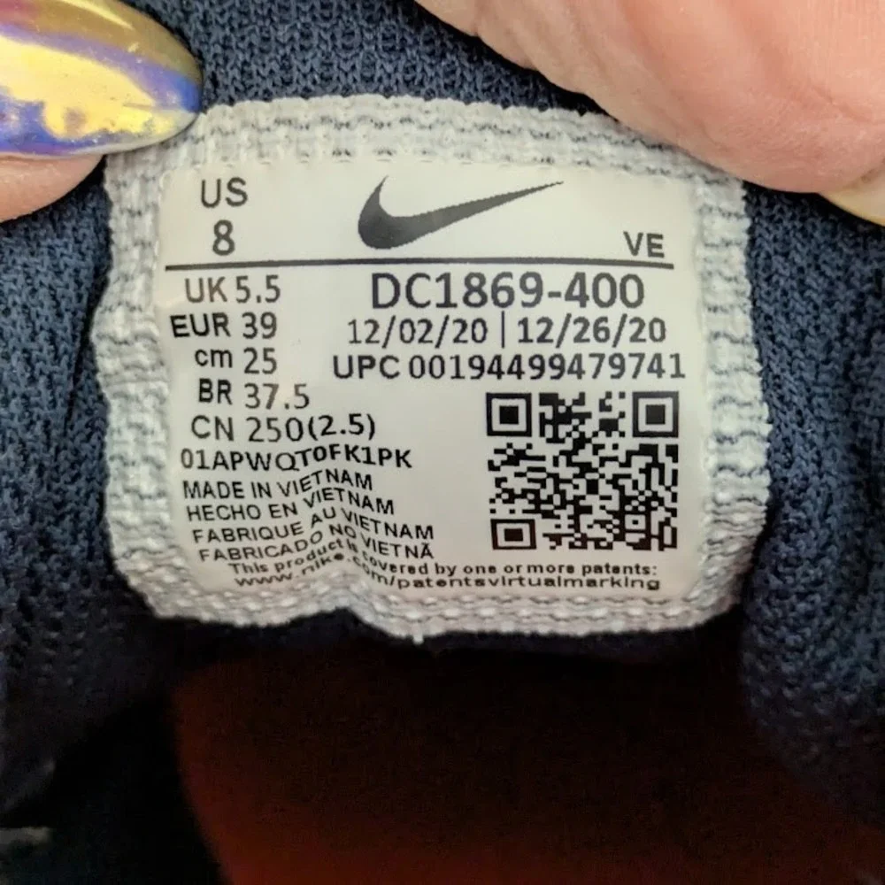 Nike Renew In-Season TR 10 Women Navy Pink Training Gym Shoes Comfort Soles Sz 8